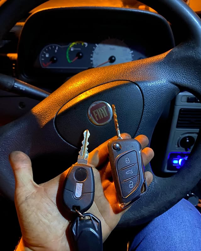 Chave canivete Fiat